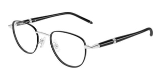 Montblanc MB0486O men Black Round Eyeglasses