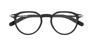 Montblanc MB0495O men Black Round Eyeglasses