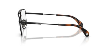 Moncler Me1011 Unisex Black Geometric Eyeglasses