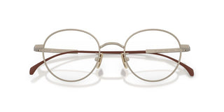 Moncler Me1013td Unisex Silver Round Eyeglasses