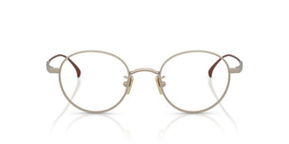 Moncler Me1013td Unisex Silver Round Eyeglasses