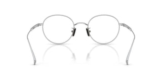 Moncler Me1013td Unisex Silver Round Eyeglasses