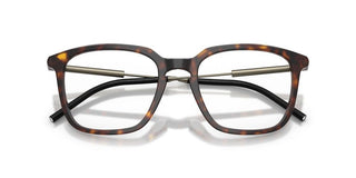 Moncler Me2012 Unisex Havana Squared Eyeglasses