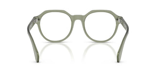 Moncler Me2014 Unisex Green Round Eyeglasses