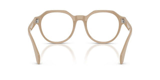 Moncler Me2014 Unisex Pink Round Eyeglasses