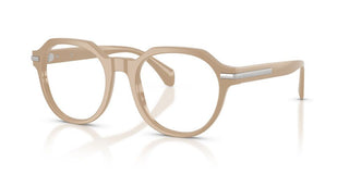 Moncler Me2014 Unisex Pink Round Eyeglasses