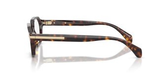 Moncler Me2015 Unisex Havana Rectangle Eyeglasses