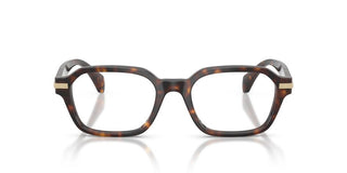 Moncler Me2015 Unisex Havana Rectangle Eyeglasses