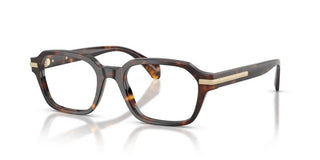 Moncler Me2015 Unisex Havana Rectangle Eyeglasses