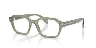 Moncler Me2015 Unisex Green Rectangle Eyeglasses
