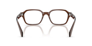 Moncler Me2015 Unisex Brown Rectangle Eyeglasses