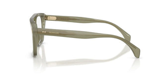 Moncler Me2018u Unisex Green Geometric Eyeglasses