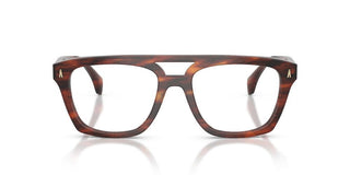 Moncler Me2018u Unisex Havana Geometric Eyeglasses