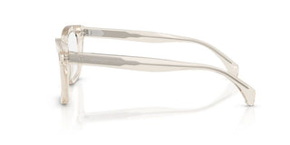 Moncler Me2019 Unisex Transparent Geometric Eyeglasses