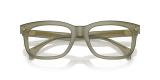 Moncler Me2019 Unisex Green Geometric Eyeglasses
