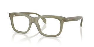 Moncler Me2019 Unisex Green Geometric Eyeglasses