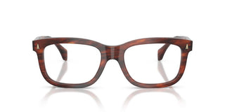 Moncler Me2019 Unisex Havana Geometric Eyeglasses