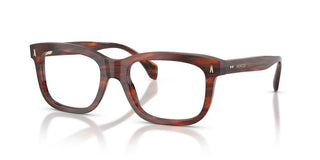 Moncler Me2019 Unisex Havana Geometric Eyeglasses
