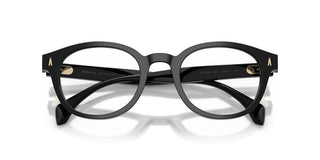 Moncler Me2020 Unisex Black Round Eyeglasses