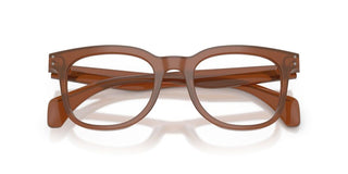 Moncler Me2023 Unisex Brown Squared Eyeglasses