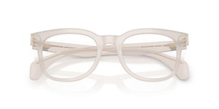 Moncler Me2023 Unisex White Squared Eyeglasses
