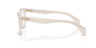 Moncler Me2023 Unisex White Squared Eyeglasses