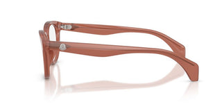 Moncler Me2024u Unisex Pink Geometric Eyeglasses