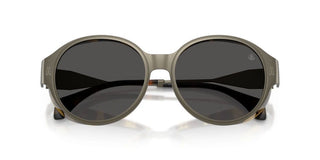 Moncler Me4005t Unisex Grey Oval Sunglasses