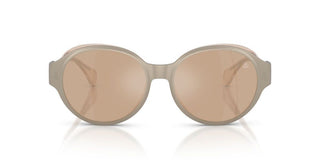 Moncler Me4005t Unisex Brown Oval Sunglasses