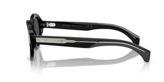 Moncler Me6003 Unisex Black Round Sunglasses