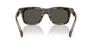 Moncler Me6004 Unisex Havana Squared Sunglasses