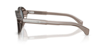 Moncler Me6012 Unisex Grey Round Sunglasses