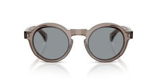 Moncler Me6012 Unisex Grey Round Sunglasses