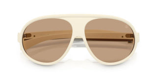 Moncler Me8007u Unisex White Shield Sunglasses