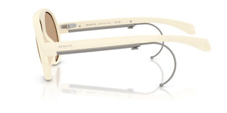Moncler Me8007u Unisex White Shield Sunglasses