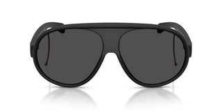 Moncler Me8007u Unisex Black Shield Sunglasses