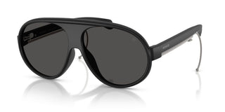 Moncler Me8007u Unisex Black Shield Sunglasses