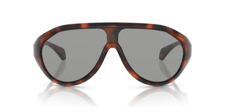 Moncler ME8009U unisex Havana Shield Sunglasses