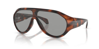 Moncler ME8009U unisex Havana Shield Sunglasses