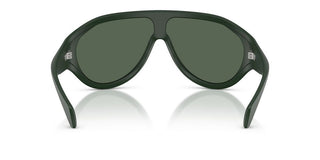 Moncler Me8009u Unisex Green Shield Sunglasses