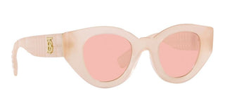 Burberry MEADOW BE 4390 women Pink Squared Sunglasses