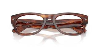 Ray-Ban MEGA WAYFARER ii RX 0832V unisex Havana Squared Eyeglasses