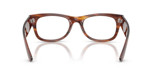 Ray-Ban MEGA WAYFARER ii RX 0832V unisex Havana Squared Eyeglasses