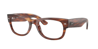 Ray-Ban MEGA WAYFARER ii RX 0832V unisex Havana Squared Eyeglasses