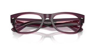 Ray-Ban MEGA WAYFARER ii RX 0832V unisex Violet Squared Eyeglasses