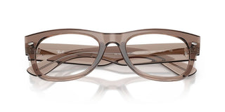 Ray-Ban MEGA WAYFARER ii RX 0832V unisex Brown Squared Eyeglasses