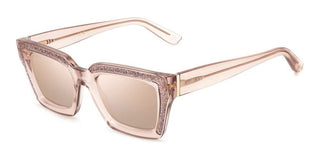 Jimmy Choo MEGS/S women Pink Squared Sunglasses