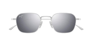 Maui Jim Mekala Mj0690s Unisex Silver Squared Sunglasses