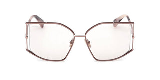 Max Mara Menton 4 Mm0142 Unisex Gold Cat Eye Sunglasses