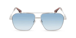 Police Mercury 1 Splq91 Men Silver Pilot Sunglasses